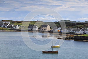 A small fishing village in the north west of Scotland