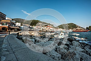 The small fishing village of Parga, Greece