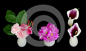 Small flower arrangements