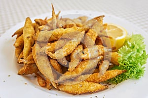 Small fried fish