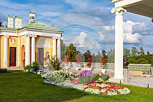 Small garden in Catherine park, Tsarskoe Selo Pushkin, St. Petersburg, Russia