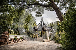 Small gazebo at Wuyuan Gardens in China