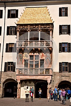 Small golden roof ( Museum Goldenes Dachl )