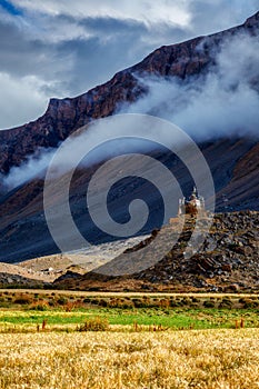 Small gompa in Spiti valley