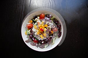 Small greek salad