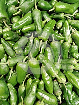 Small green peppers