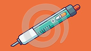 A small handheld device that resembles a thick pen used to accurately measure the dosage of ketamine being administered photo