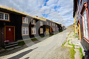 Old houses in RÃÂ¸ros/Roros