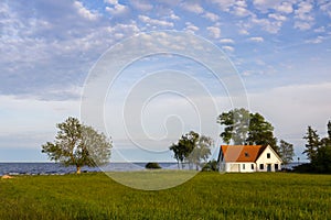 small house on the baltic sea coast, Scania, Sweden