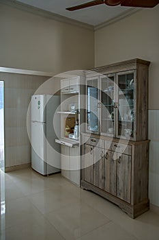 small house interior shoing of part of  kitchen upper middle class in Mumbai, Maharashtra