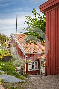 Small house in the village SmÃ¶gen on the Swedish west coast