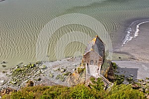 Small houses of Mont Saint Michel