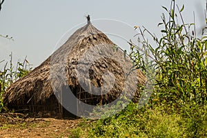 Small hut near Arba Minch, Ethiop
