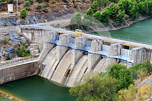 Small hydro-electric dam