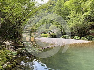 A small hydroelectric power station Munjara in the significant landscape Green whirpool / Mala hidroelektrana Munjara