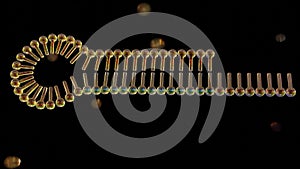 Small interfering RNA or siRNA or short interfering RNA or silencing RNA