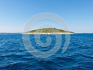 Small island in Kornati Croatia