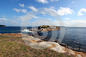 Small island at la perouse, eastern Sydney photo