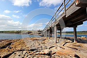 Small island at la perouse, eastern Sydney photo