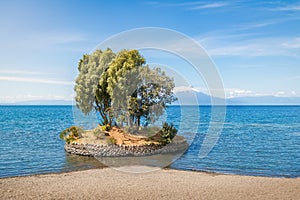 Small island at Llanquihue Lake - Frutillar, Chile