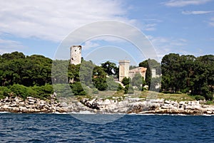 Small island near Porec,Croatia