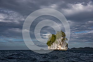 Small island in a ocean
