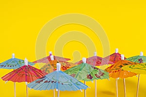 Small Japanese umbrellas