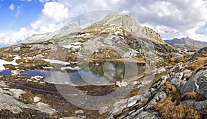 Small lake at Grimselpass