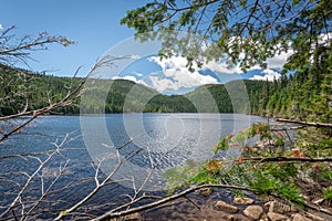 Small lake in Les Grands-Jardins National Park, Quebec