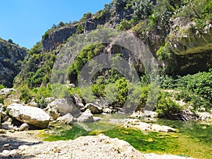 Small lake of Pantalica