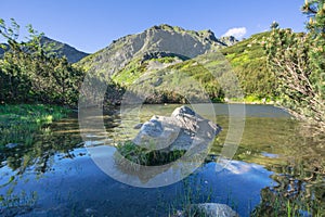 Small lake at Spalena dolina valley