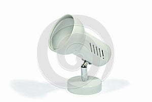 The small lighter on the white