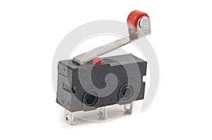 Small limit switch for mechanical movement limiting
