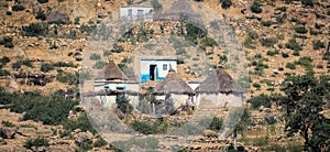 Small Local Village with Typical Keren Houses photo