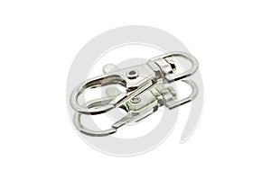 A Small Lying Chrome Carabiner Hook