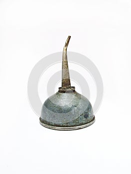SMALL METAL OIL CAN photo