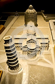 Small model of The Field of Miracles, Pisa
