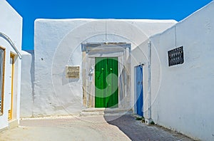 The small mosque in Kairouan Medina, Tunisia