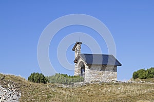 Mountain chapel on Monte Altissimo