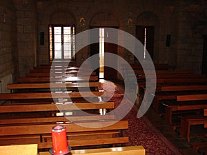 Small, old, Maronite Church located at Mount Lebanon
