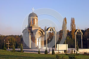 Small orthodox church