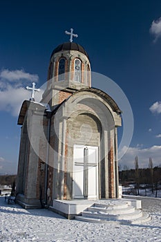 Small orthodox church