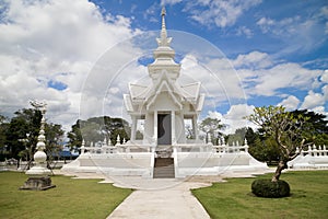 Small Pagoda at Wat Rong Khun