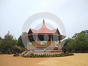 Small pavilion in Napier museum Thiruvananthapuram Kerala photo