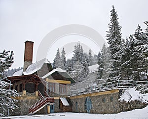 Small pension in the mountains