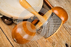 Small percussion instruments