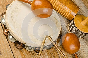 Small percussion instruments