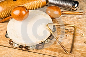 Small percussion instruments