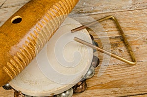 Small percussion instruments