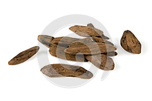 Small pieces of oud fragrance wood